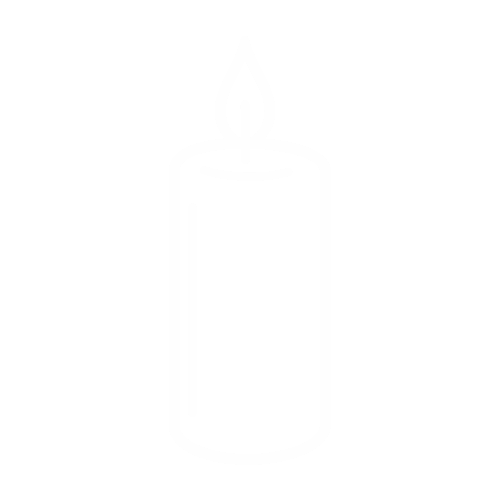 Vela de luz para rituales espirituales